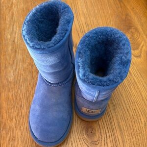 UGG Blue Suede Boots
